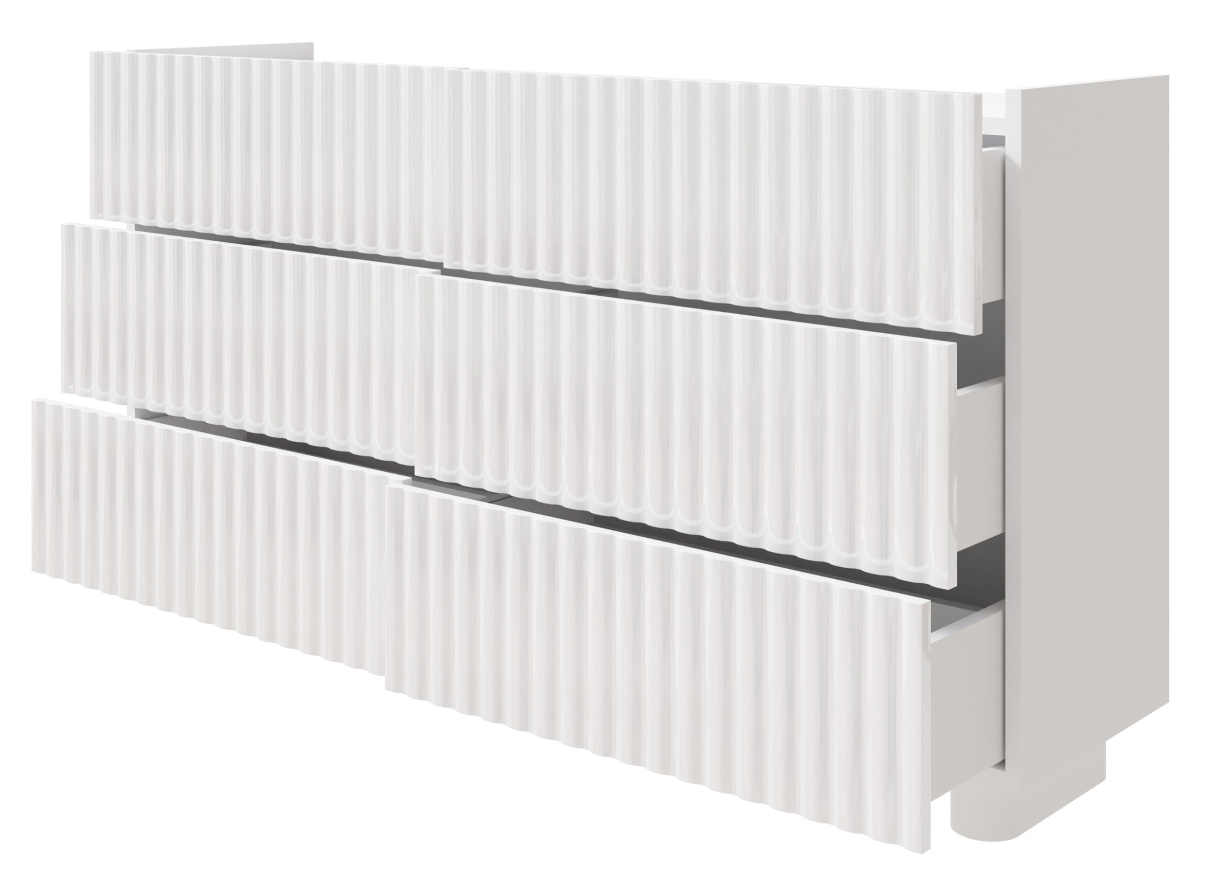 selsey-fiorra-kommode-mit-sechs-schubladen-147-cm-wei-hochglanz image 8