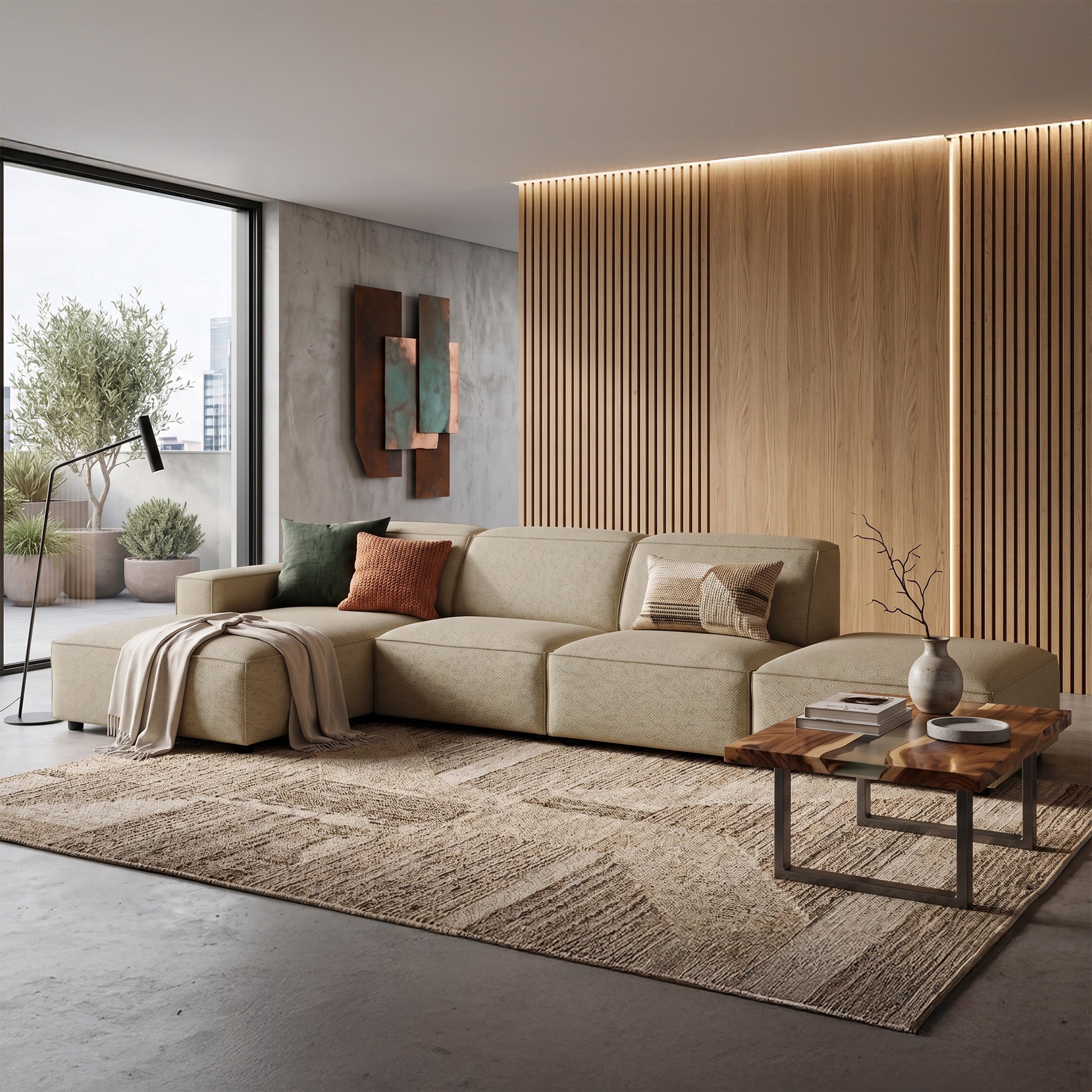 selsey-sellmo-modulares-ecksofa-l-form-links-mit-hocker-dunkelbeige-hydrophobes- image 2