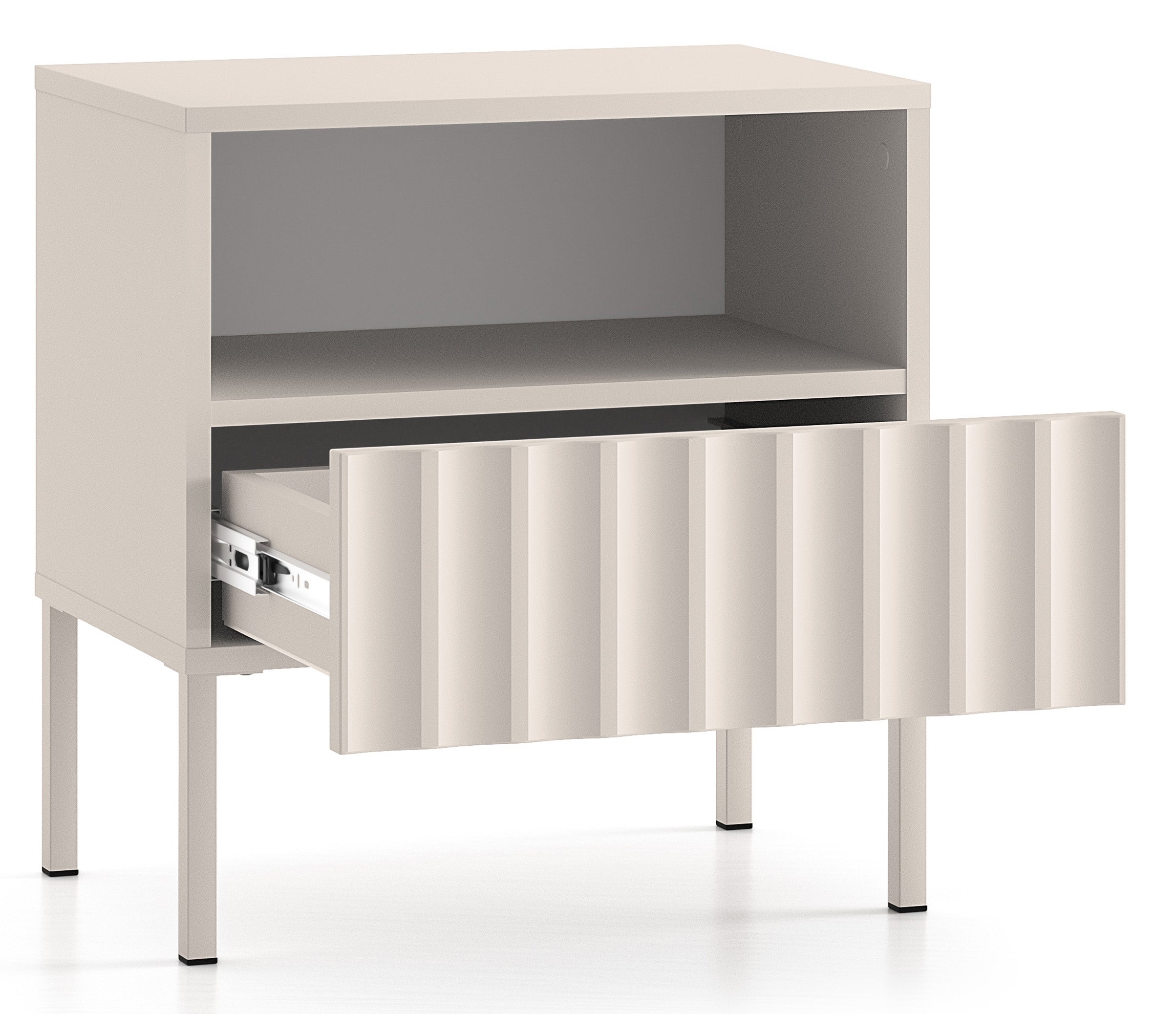 selsey-derriva-nachttisch-beige-mit-rillenfront image 7