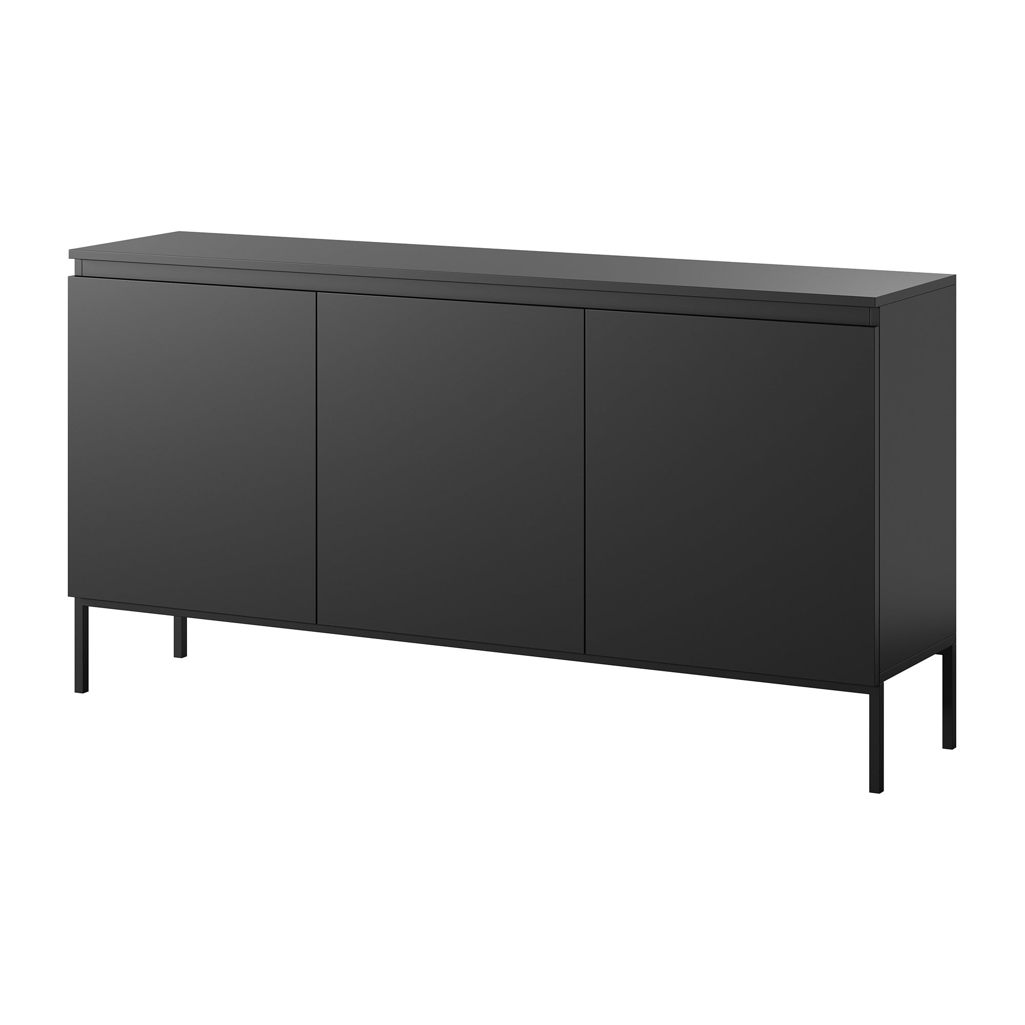 selsey-bemmi-dreht-r-kommode-150-cm-schwarz-mit-schwarzen-beinen image 6