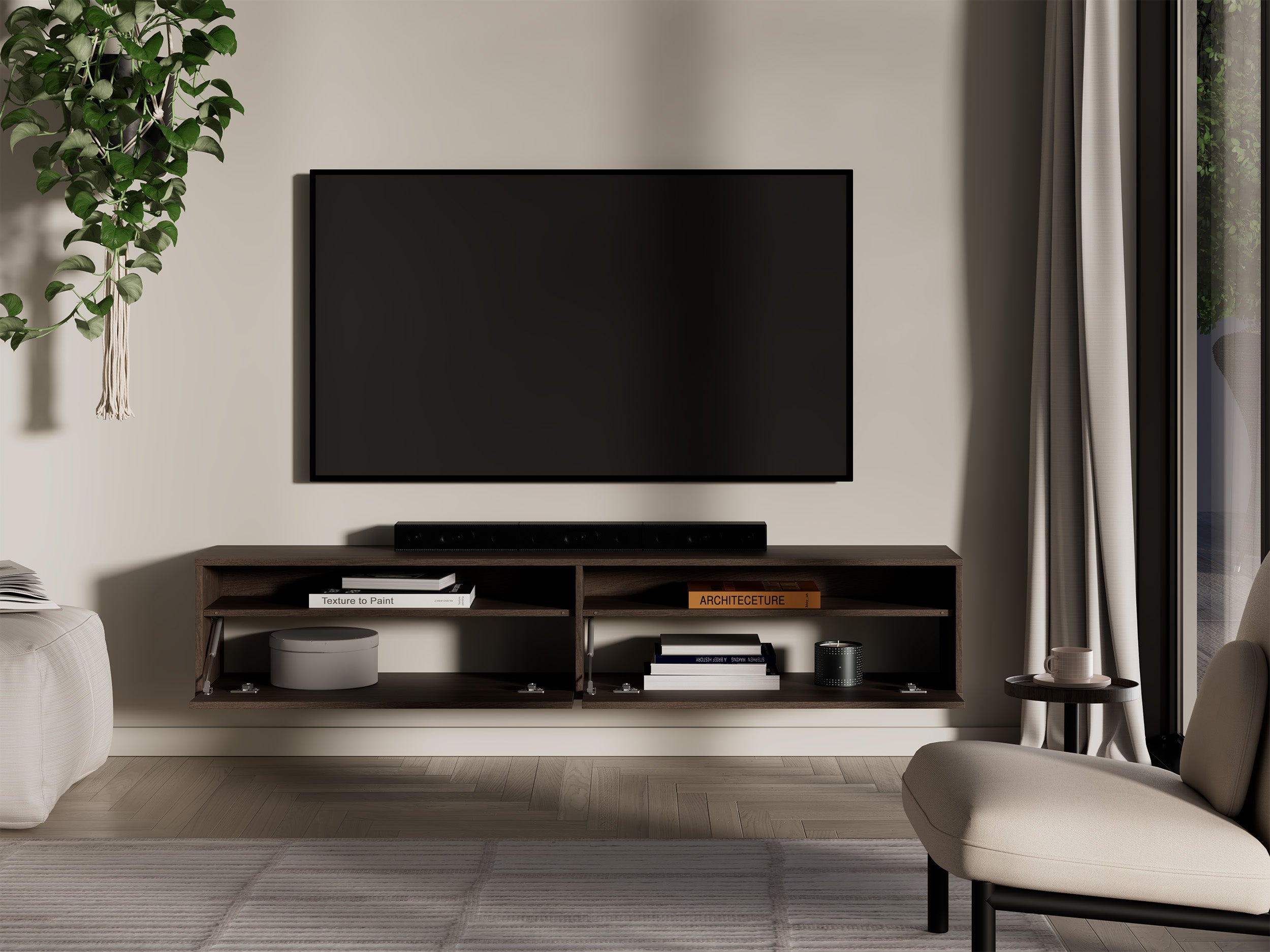 selsey-heggers-h-ngender-tv-schrank-180-cm-mit-2-klappen-eiche-dunin image 4