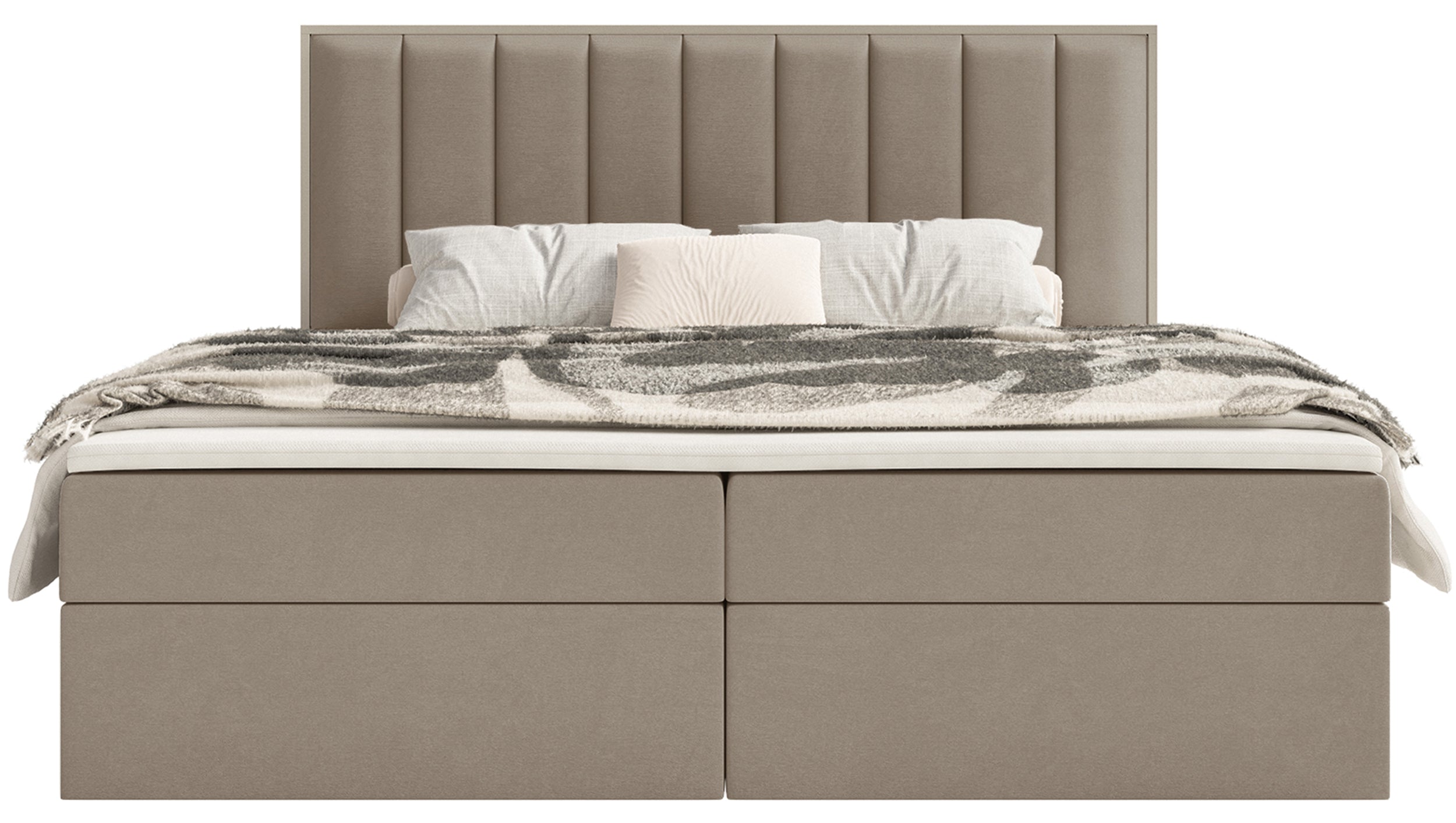 selsey-togents-kontinentalbett-140x200-cm-mit-stauraum-und-topper-braun-hydropho image 5