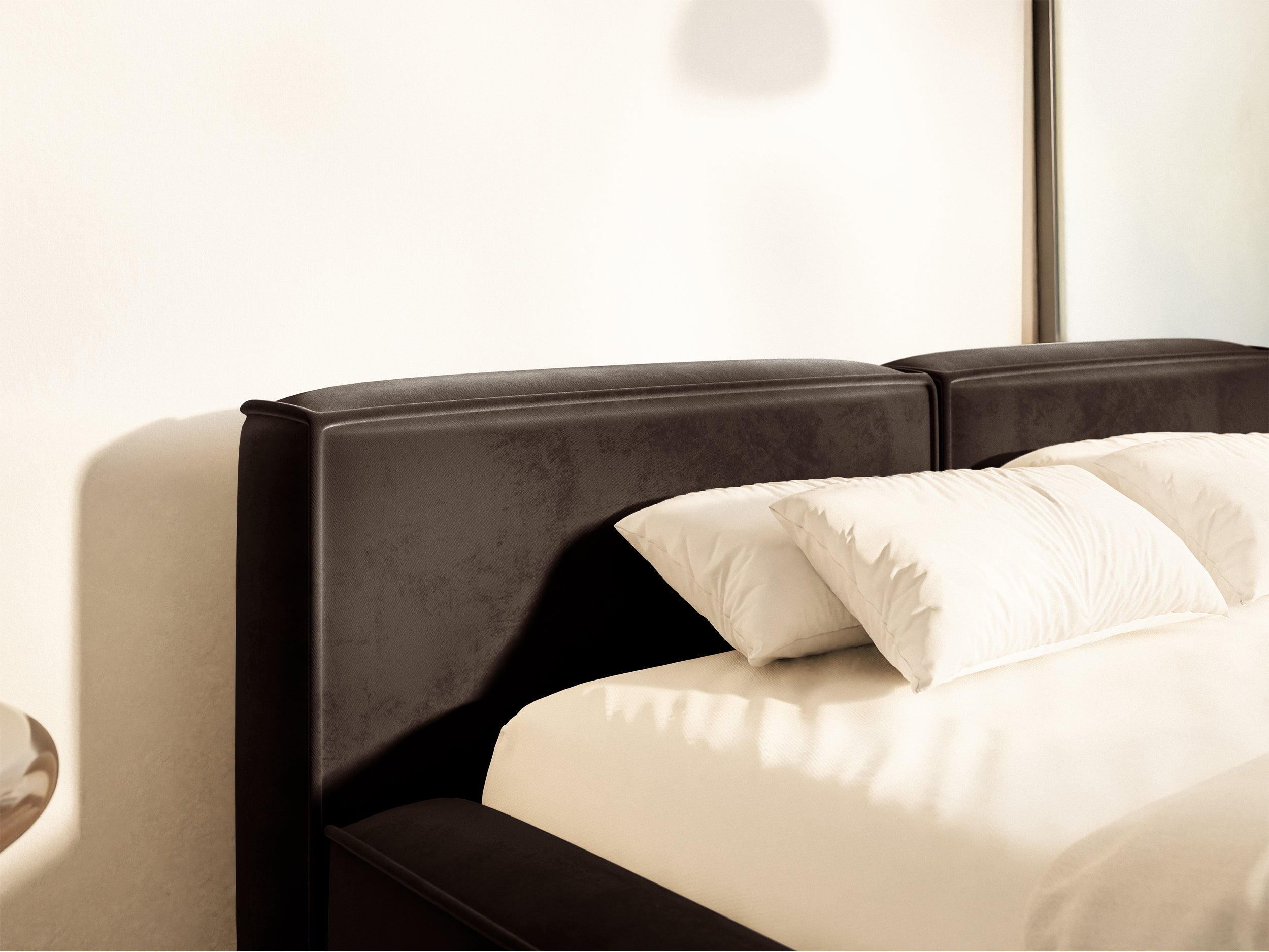 selsey-tilves-slim-low-polsterbett-180x200-cm-mit-stauraum-brauner-samt image 4