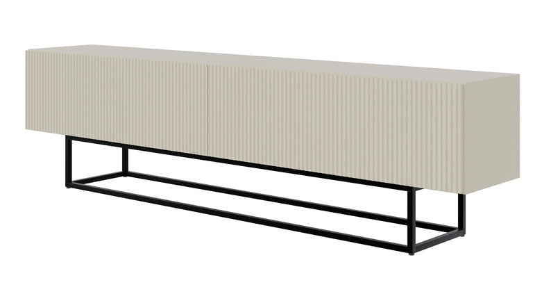 selsey-veldio-tv-schrank-175-cm-grau-beige-mit-gefr-ster-front image 3