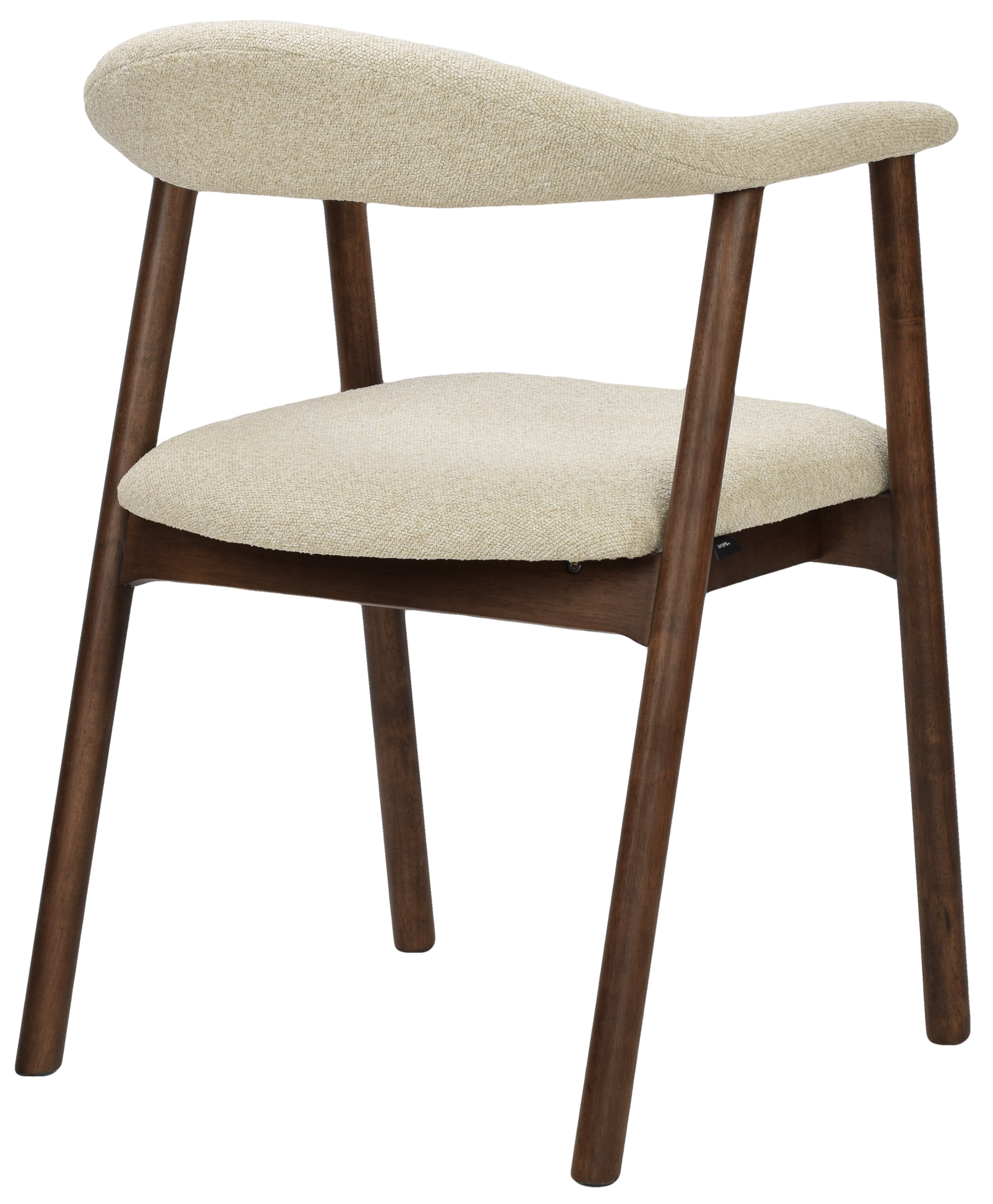 selsey-depenne-holzstuhl-esszimmer-boucl-beige-nussbaum image 2
