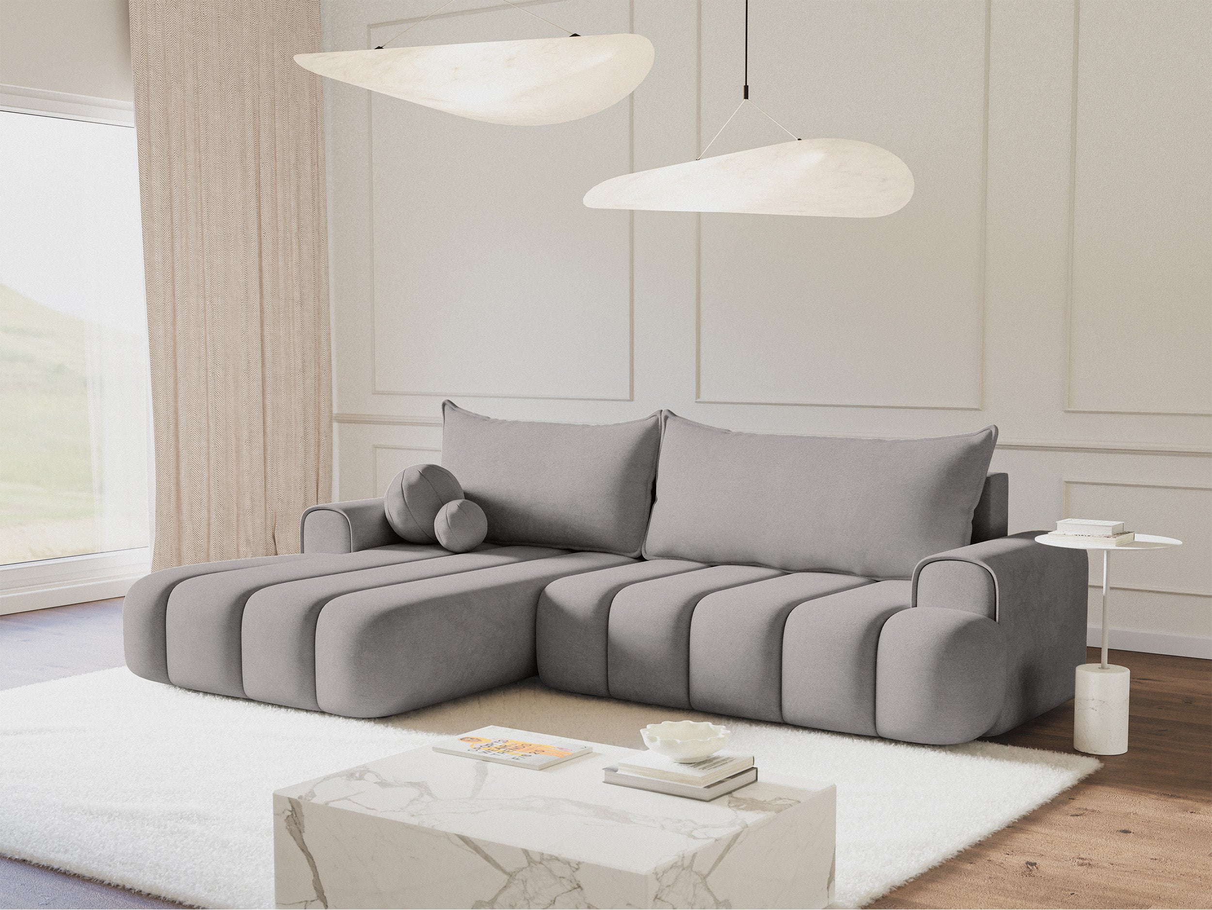 selsey-dandelino-ecksofa-mit-schlaffunktion-links-l-form-grauer-samt image 3