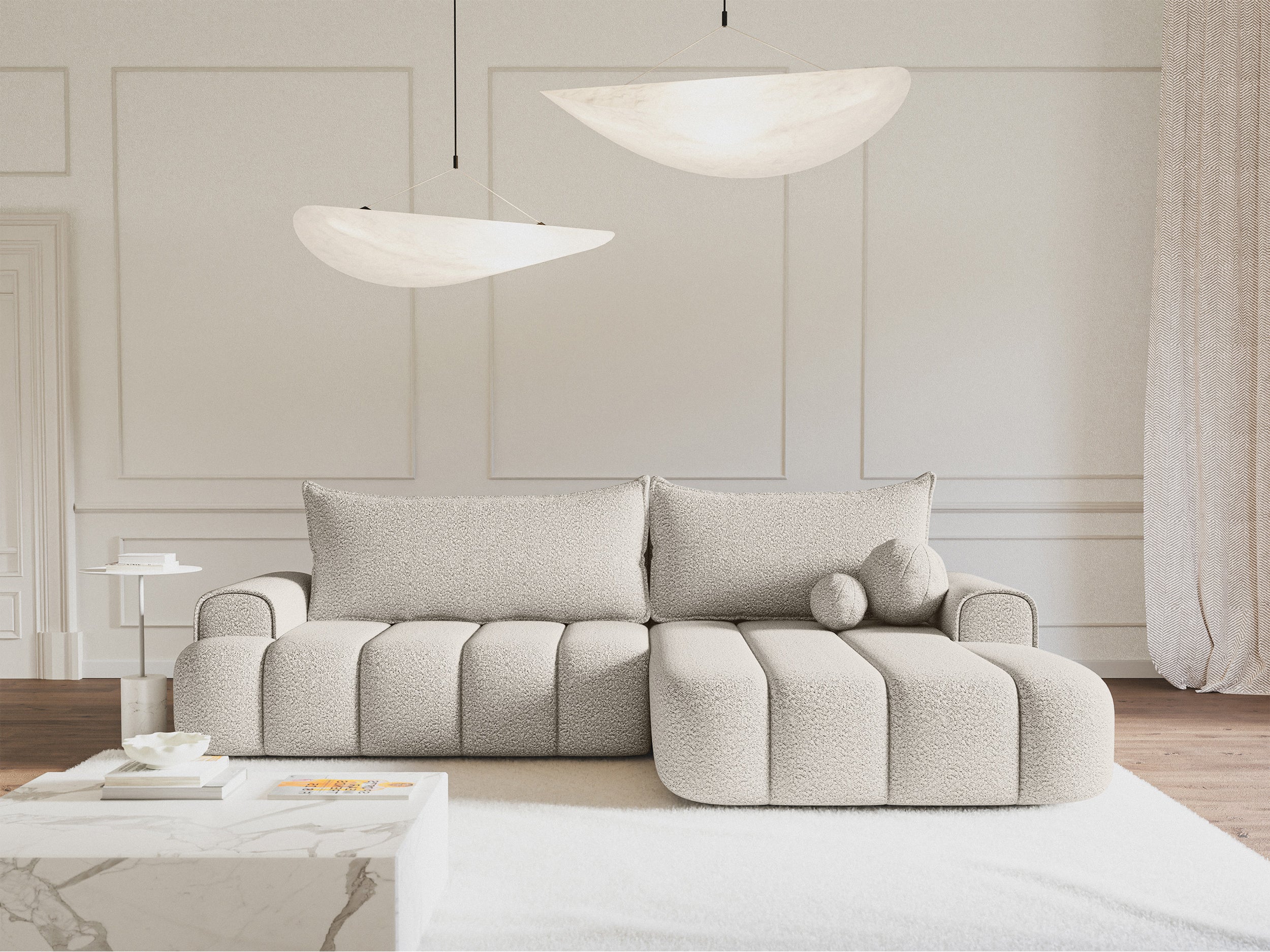 selsey-dandelino-ecksofa-l-form-rechts-mit-schlaffunktion-und-stauraum-cremefarb image 2
