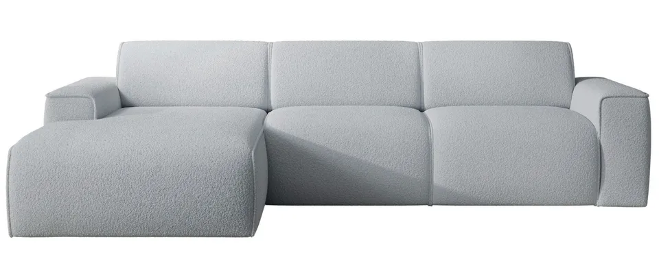 selsey-bouvi-ecksofa-l-form-links-hellgrau-boucl-stoff image 1