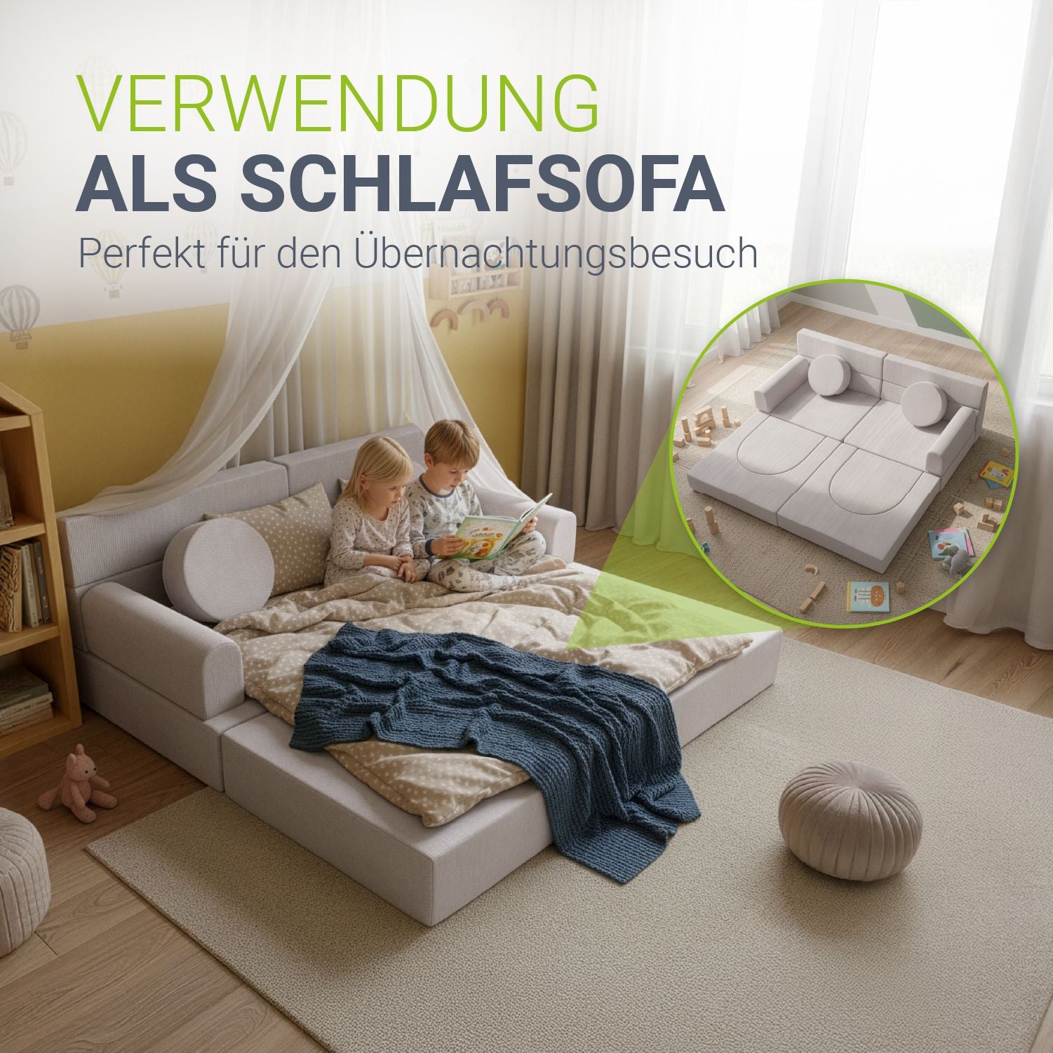 juskys-kayo-kindersofa-spielsofa-cord-beige-modular-mit-kissen image 2