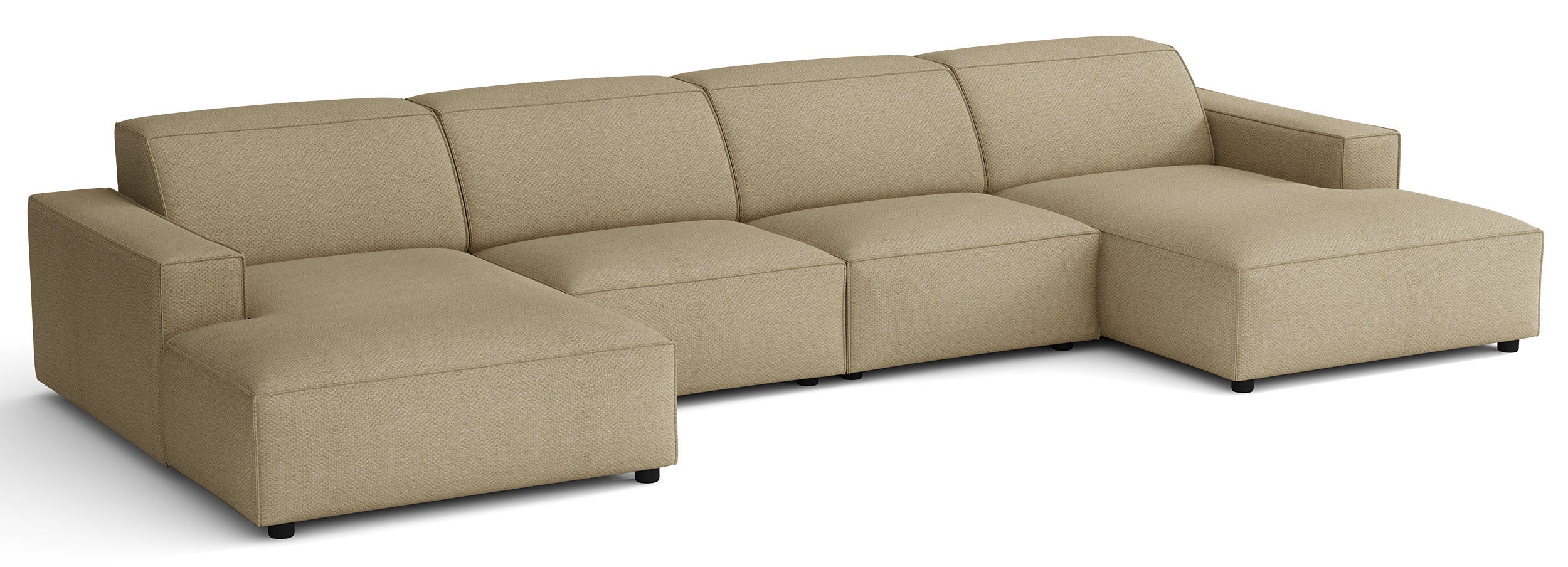 selsey-sellmo-ecksofa-modular-u-f-rmig-universell-dunkelbeige-hydrophobes-chenil image 3