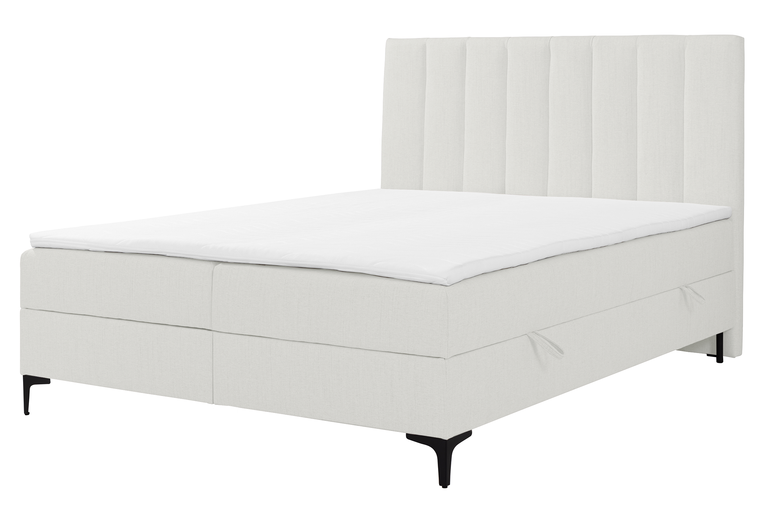 selsey-lorentes-boxspringbett-140x200-cm-mit-stauraum-und-topper-cremefarbenes-g image 1