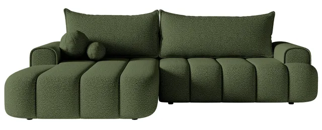selsey-dandelino-ecksofa-l-links-mit-schlaffunktion-und-stauraum-khaki-boucl image 1