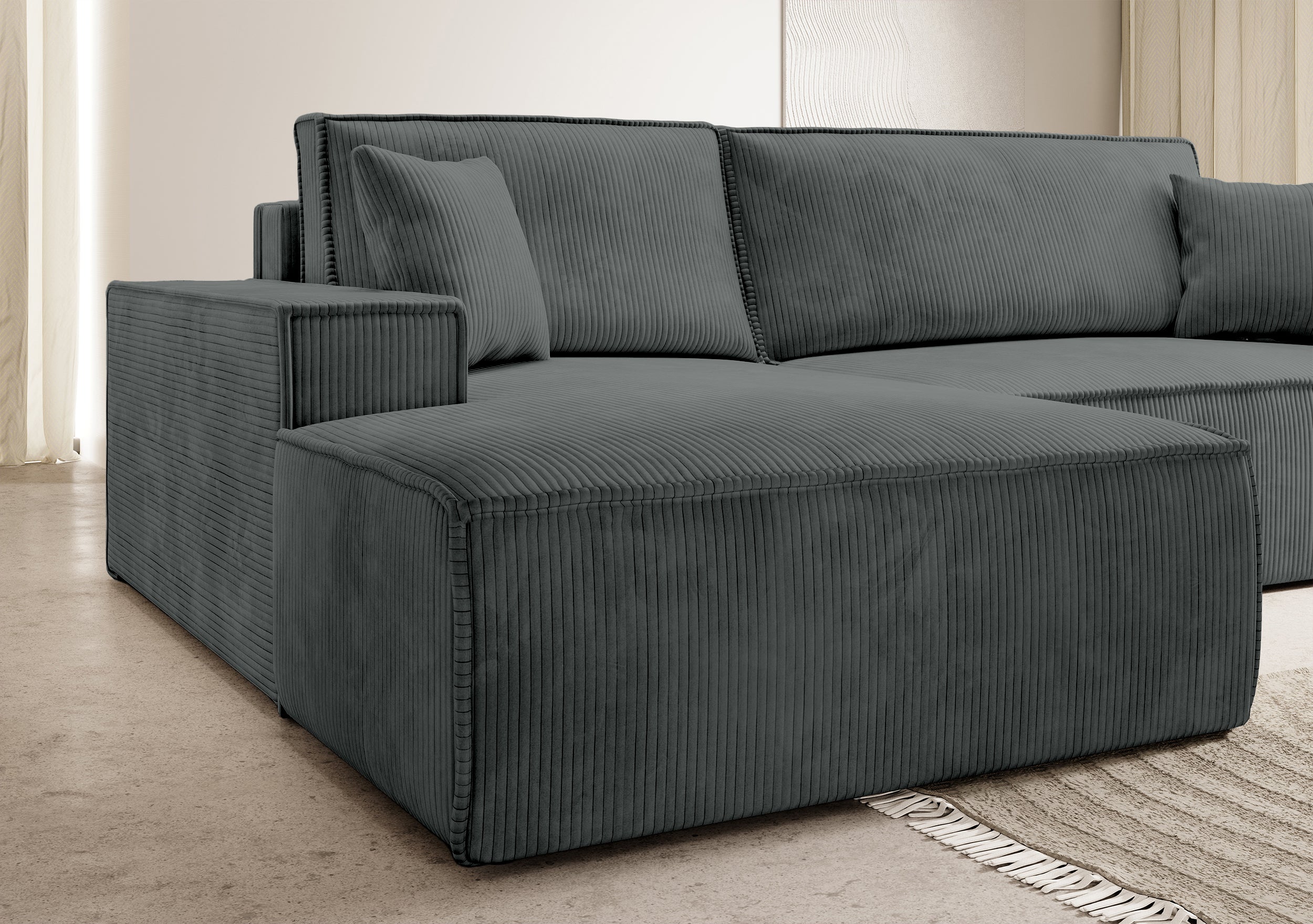 selsey-farese-new-ecksofa-l-links-mit-schlaffunktion-und-stauraum-grauer-cord image 3