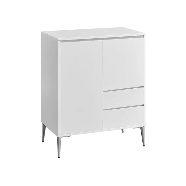 vasagle-k-chenschrank-mit-t-ren-und-2-schubladen-wolkenwei image 1