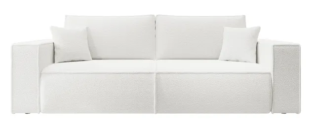 selsey-farese-dreisitziges-schlafsofa-mit-stauraum-cremefarbenes-boucl image 1