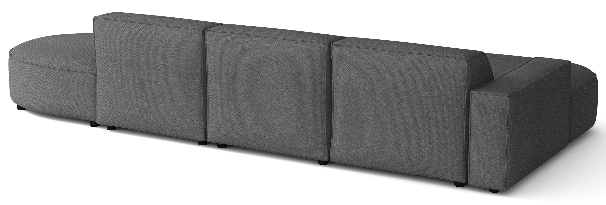 selsey-sallmo-ecksofa-l-links-modular-dunkelgraue-hydrophobe-chenille image 4