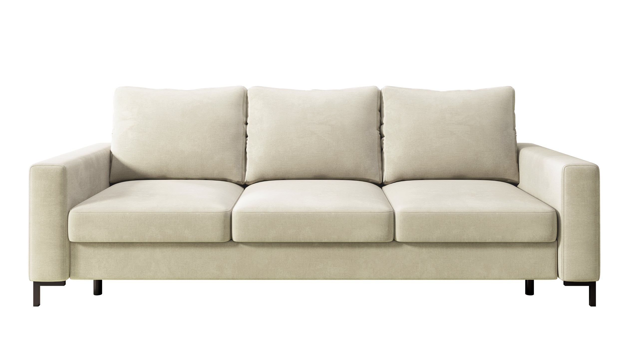 selsey-mokpeo-dreisitziges-ausklappbares-sofa-mit-stauraum-beige-samtstoff image 5