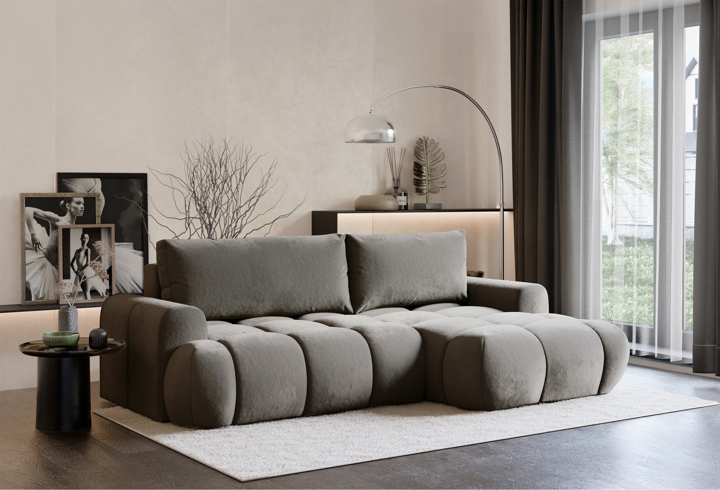 selsey-ombo-mini-ecksofa-mit-schlaffunktion-rechts-l-form-graubraun-velours image 4