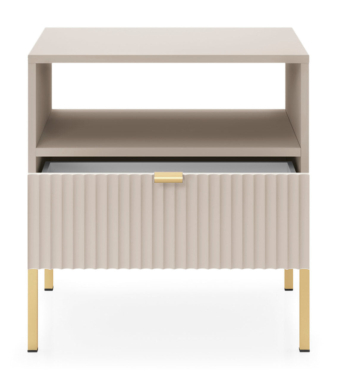 selsey-vellore-nachttisch-54-cm-kaschmir-mit-rillenfront-und-goldgestell image 4
