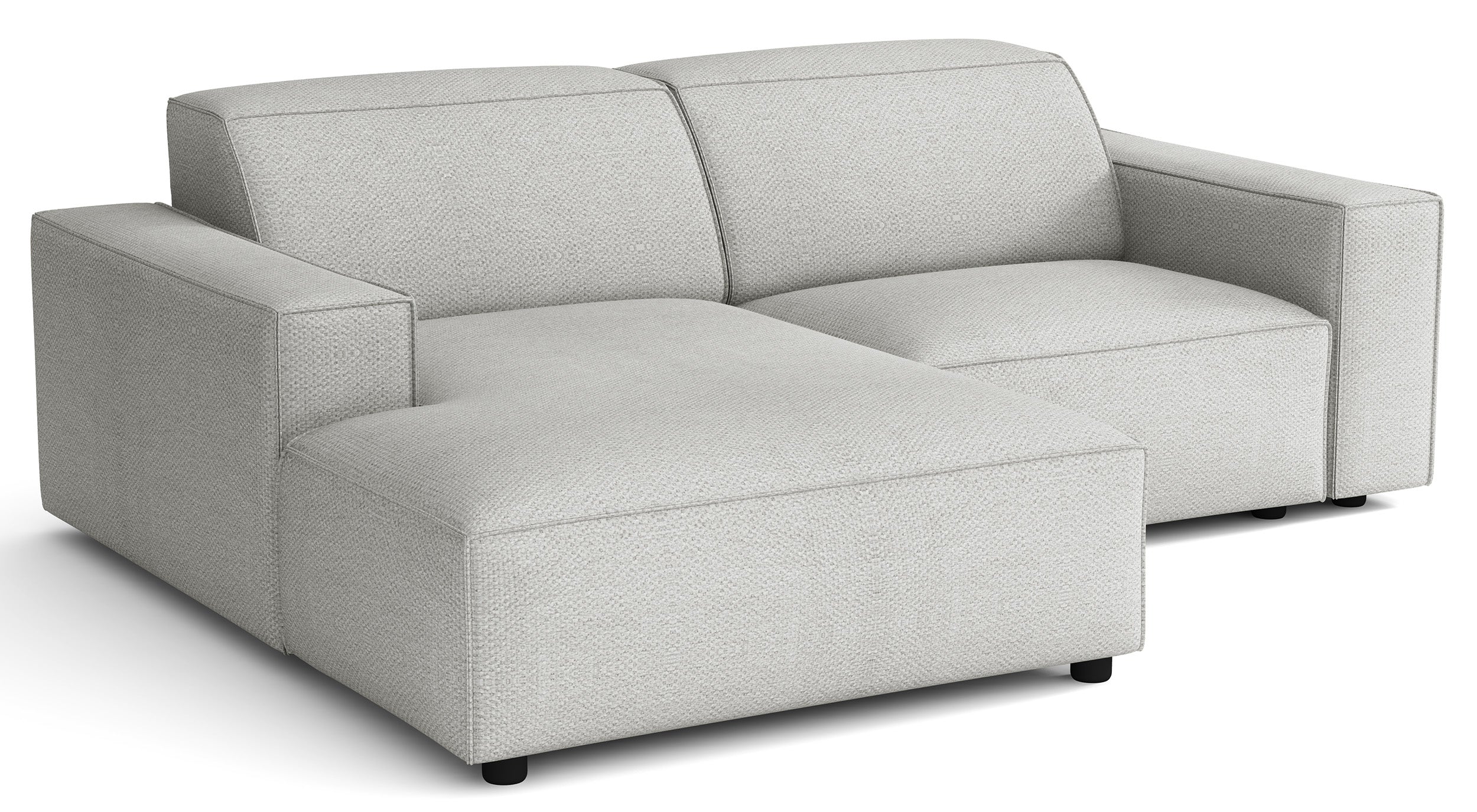 selsey-sellmo-ecksofa-modular-links-l-form-hellgrau-chenille-hydrophob image 3