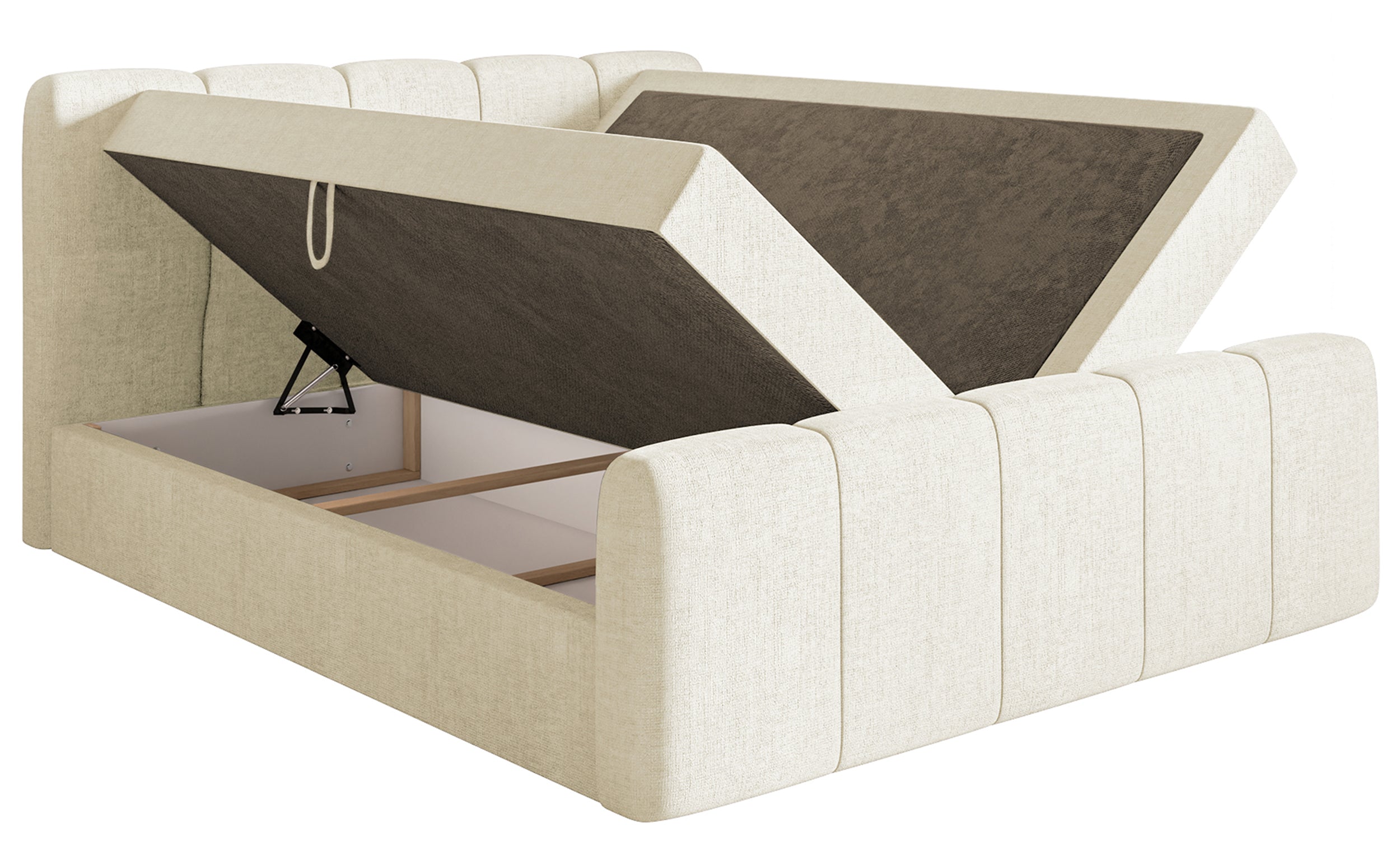 selsey-cloudy-ii-kontinentalbett-140x200-cm-mit-stauraum-und-topper-creme-hydrop image 3