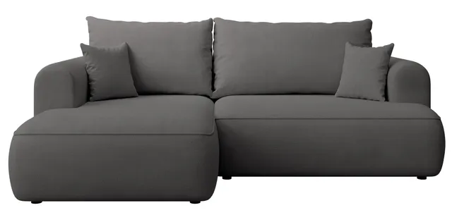 selsey-ovo-mini-ecksofa-mit-schlaffunktion-links-l-form-dunkelgrauer-chenille-mi image 1