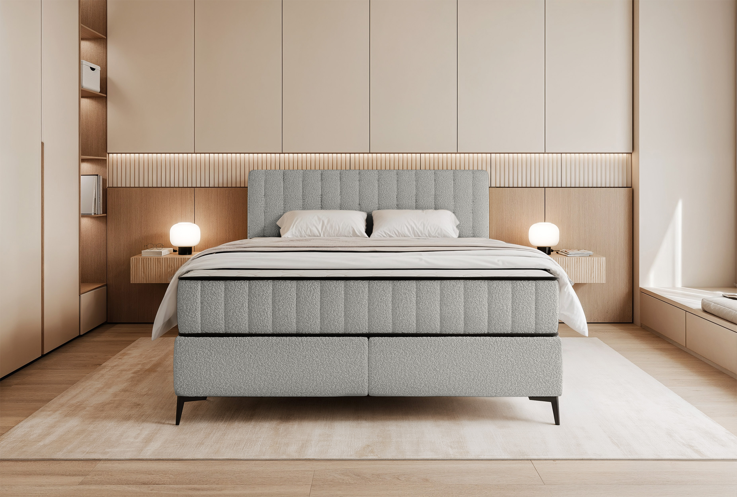 selsey-mufasso-boxspringbett-180x200-cm-mit-stauraum-hellgrau-boucl image 3