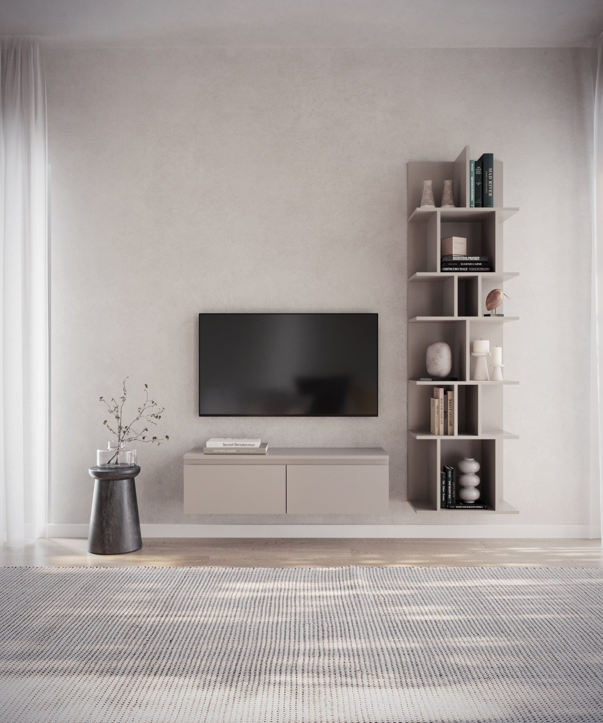 selsey-bemmi-h-ngender-tv-schrank-100-cm-kaschmir image 3