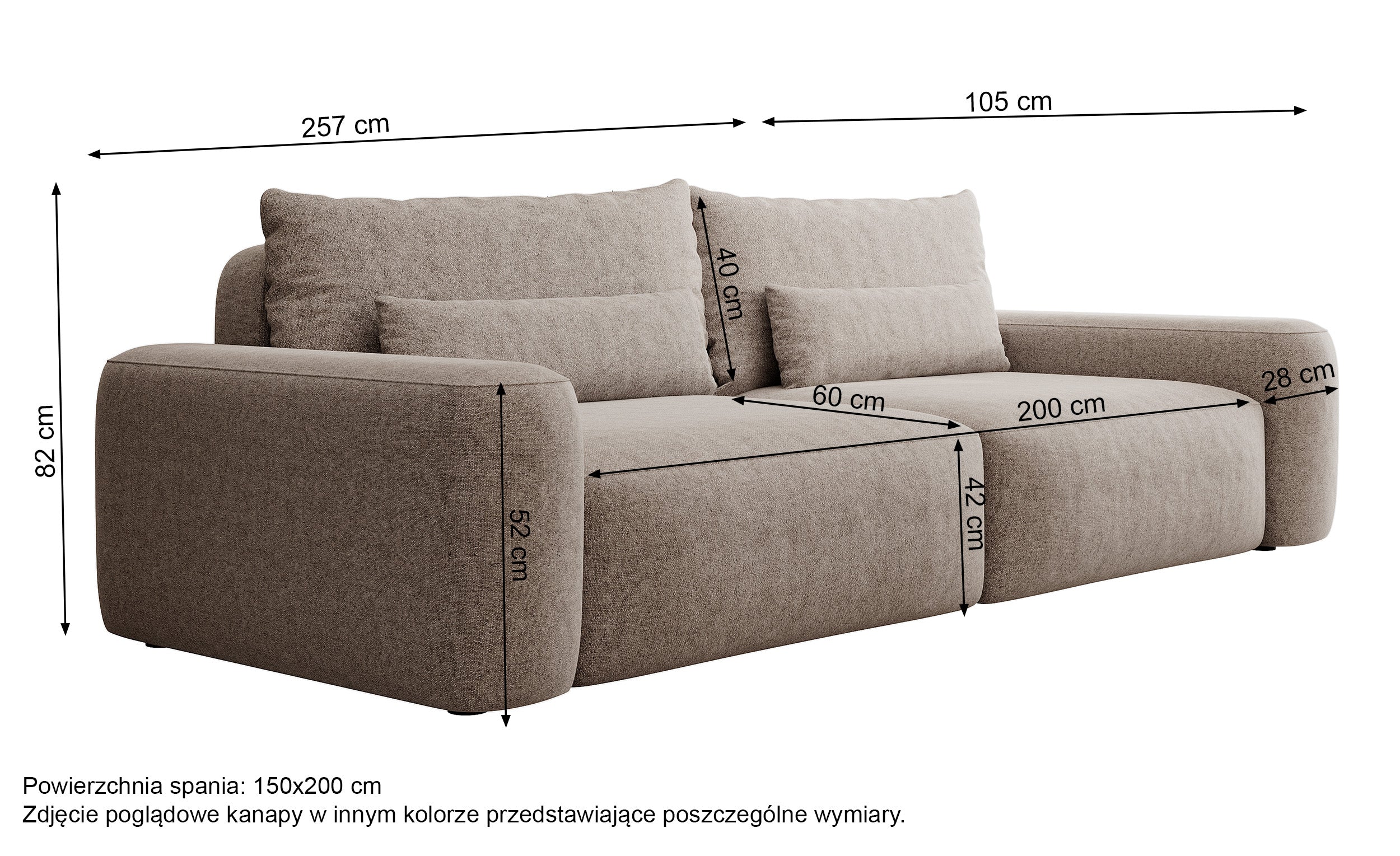 selsey-carnos-dreisitziges-schlafsofa-creme-chenille-hydrophob image 8