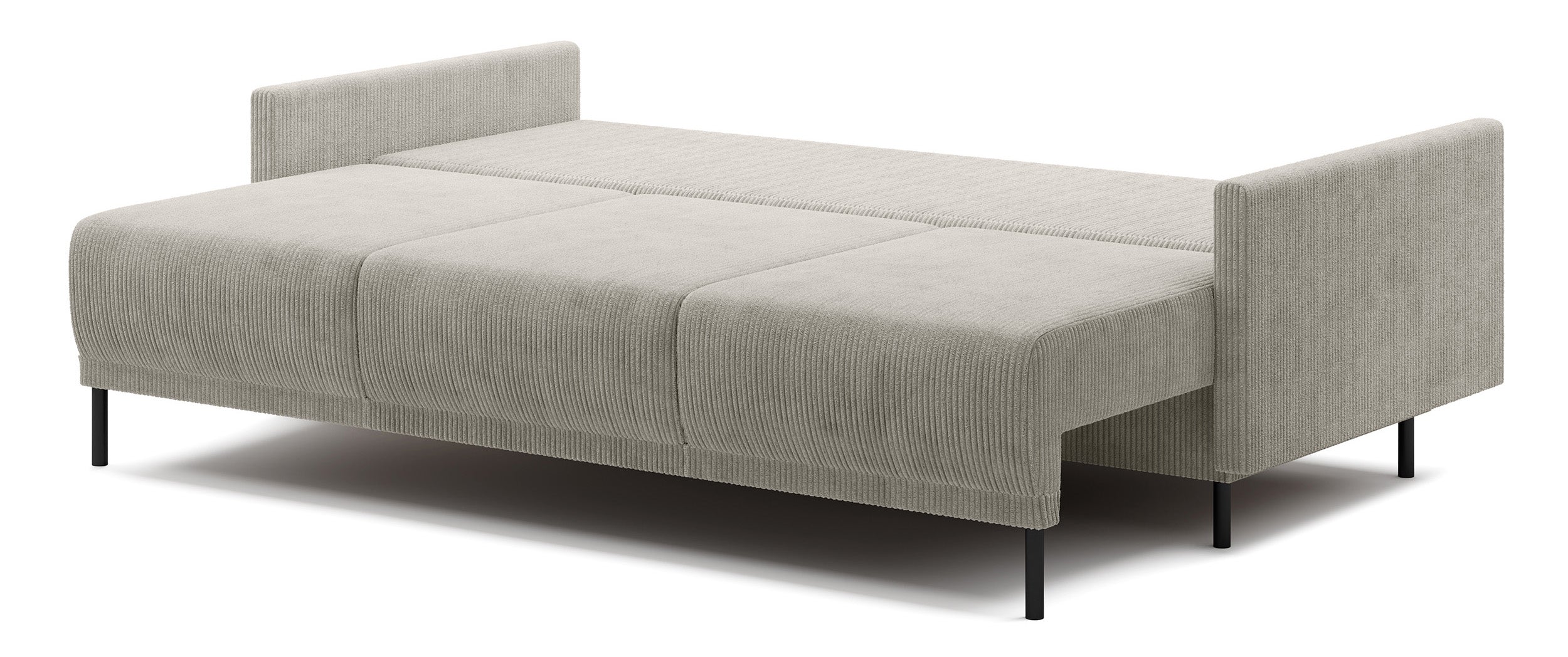 selsey-hamiel-dreisitziges-klappsofa-mit-stauraum-hellbeiger-cord image 3