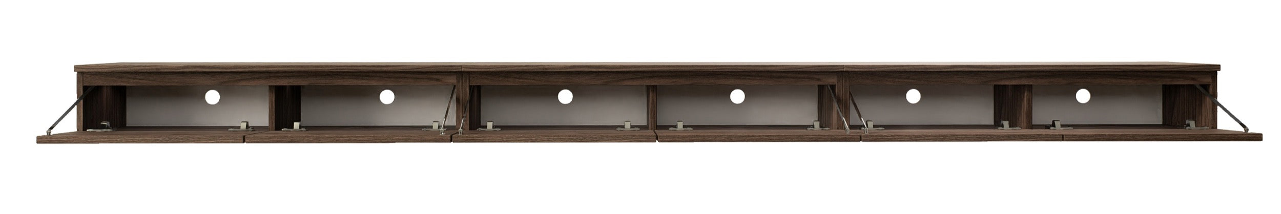 selsey-bemmi-slim-h-ngender-tv-schrank-300-cm-wisconsin-nussbaum-3-teilig image 3