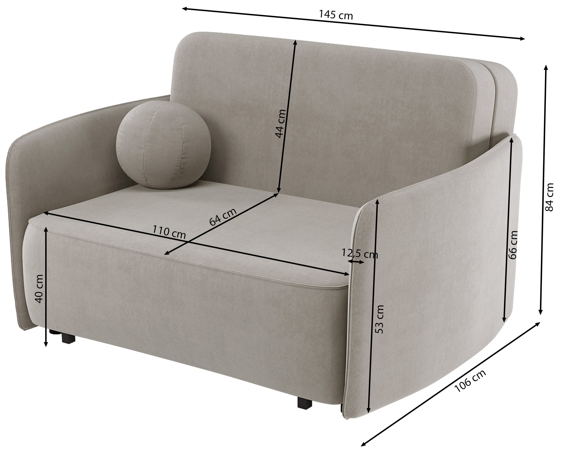 selsey-paxi-145-cm-ausziehbares-zweisitzer-sofa-mit-stauraum-marineblauer-chenil image 7