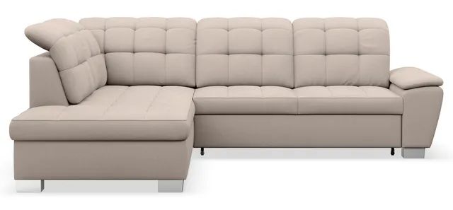 selsey-jamaal-ecksofa-links-l-form-mit-schlaffunktion-und-stauraum-beige-flechto image 1