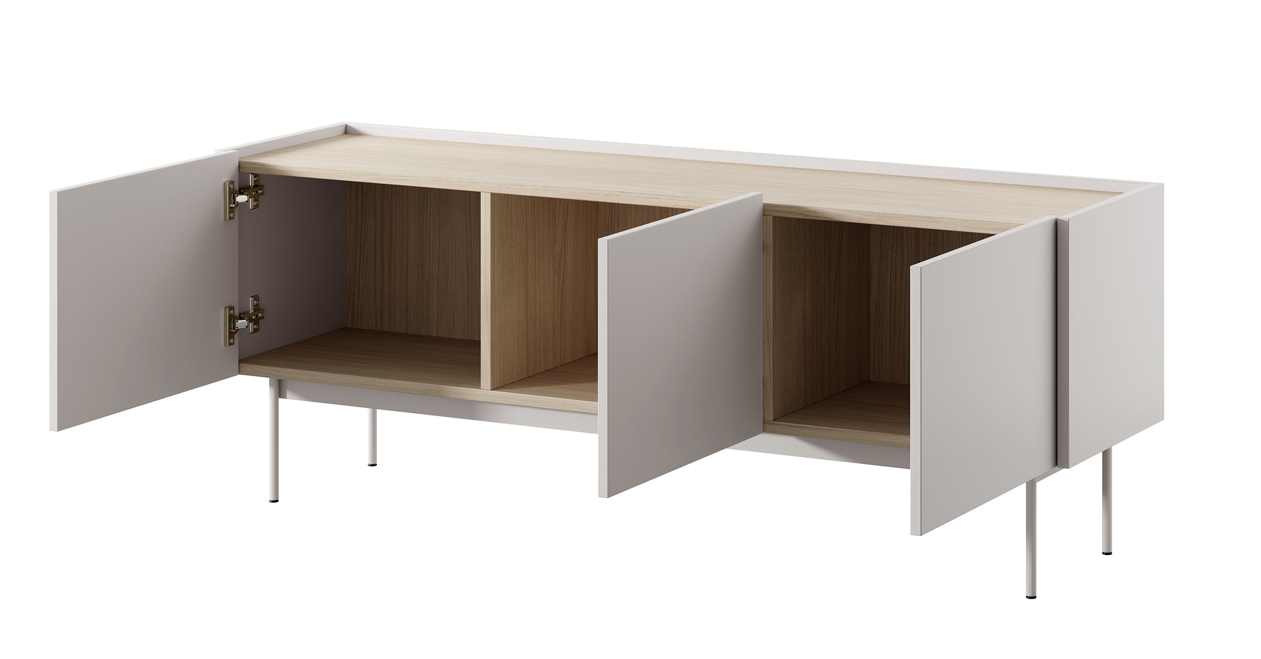 selsey-color-tv-schrank-144-cm-dreit-rig-kaschmir-eiche-linea image 5