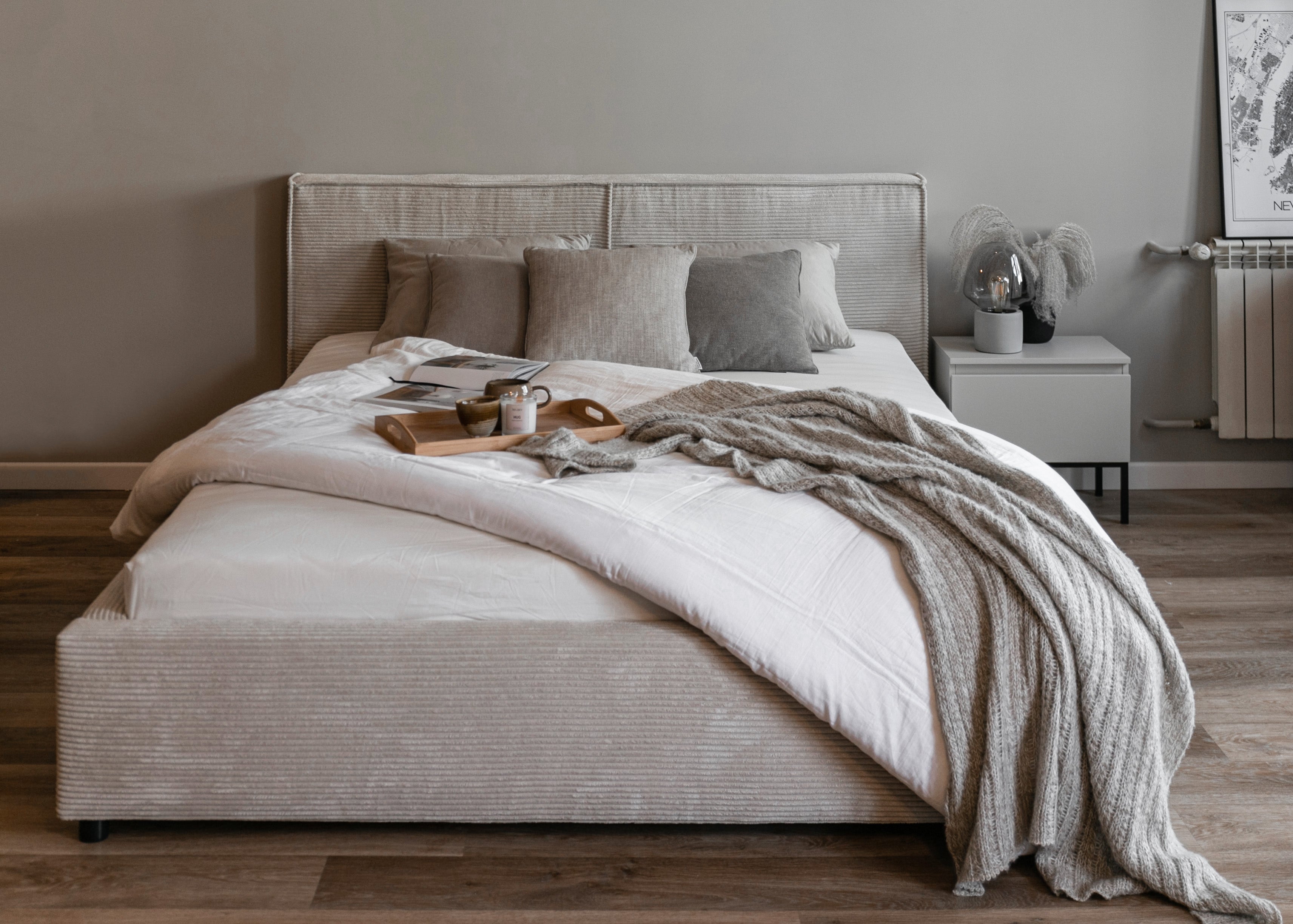 selsey-farese-gepolstertes-bett-160x200-cm-mit-stauraum-und-gasdruckfeder-grau-b image 2