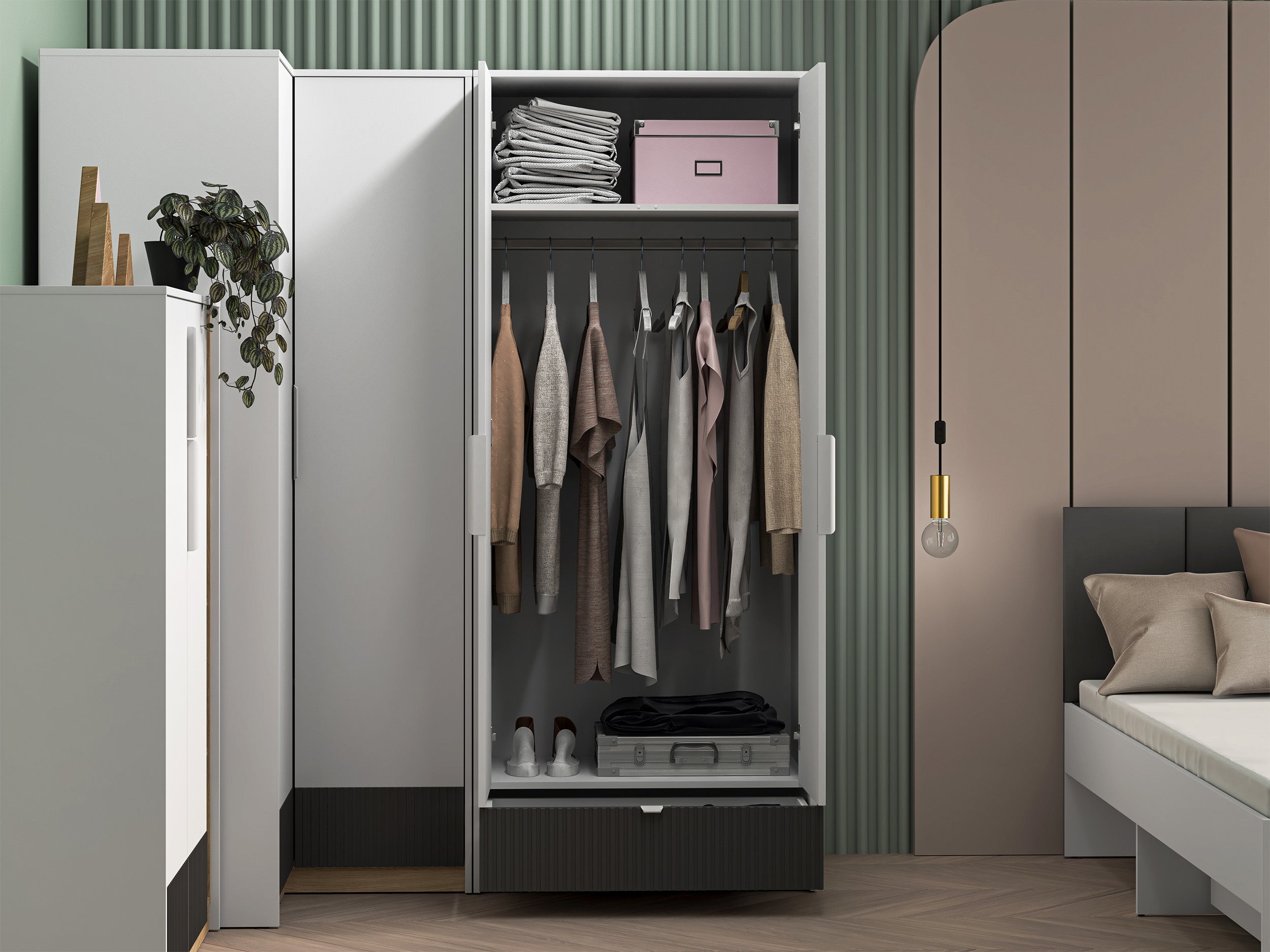 selsey-torino-jugendkleiderschrank-zweit-rig-82-cm-honey-castello-eiche-alpenwei image 4