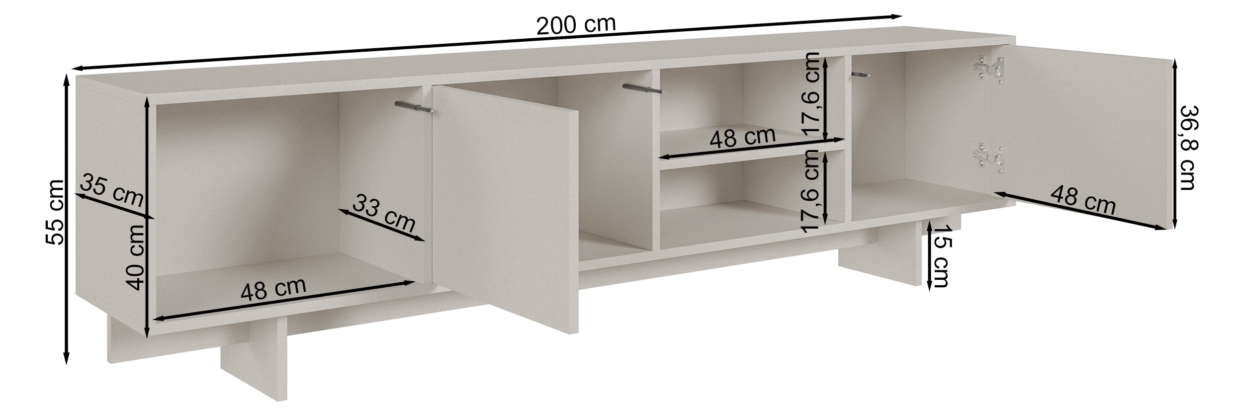 selsey-sanva-tv-schrank-200-cm-mit-2-t-ren-und-3-f-chern-kaschmir image 7