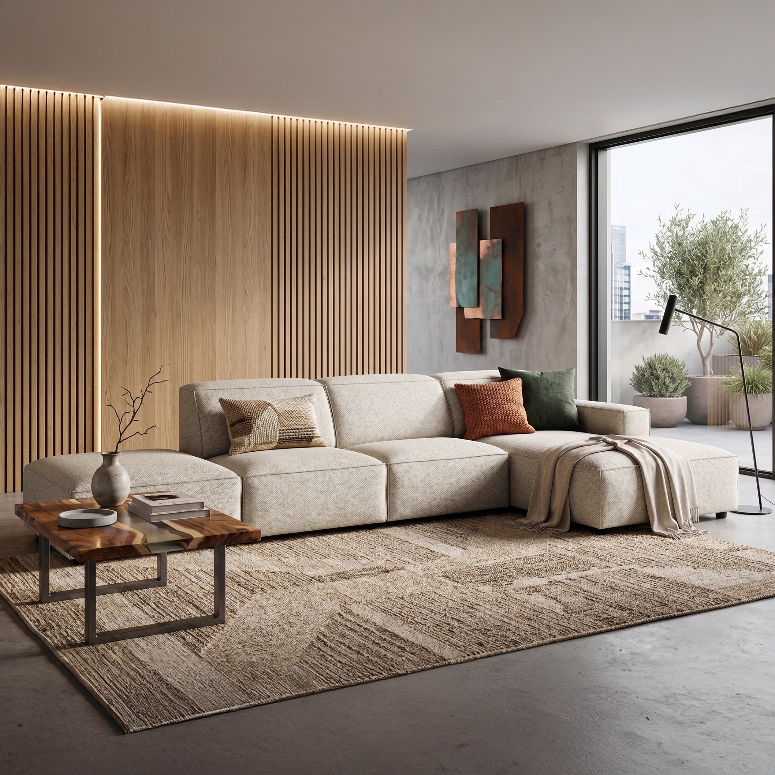 selsey-sellmo-modulares-ecksofa-l-f-rmig-rechts-mit-pouf-creme-hydrophobes-cheni image 2