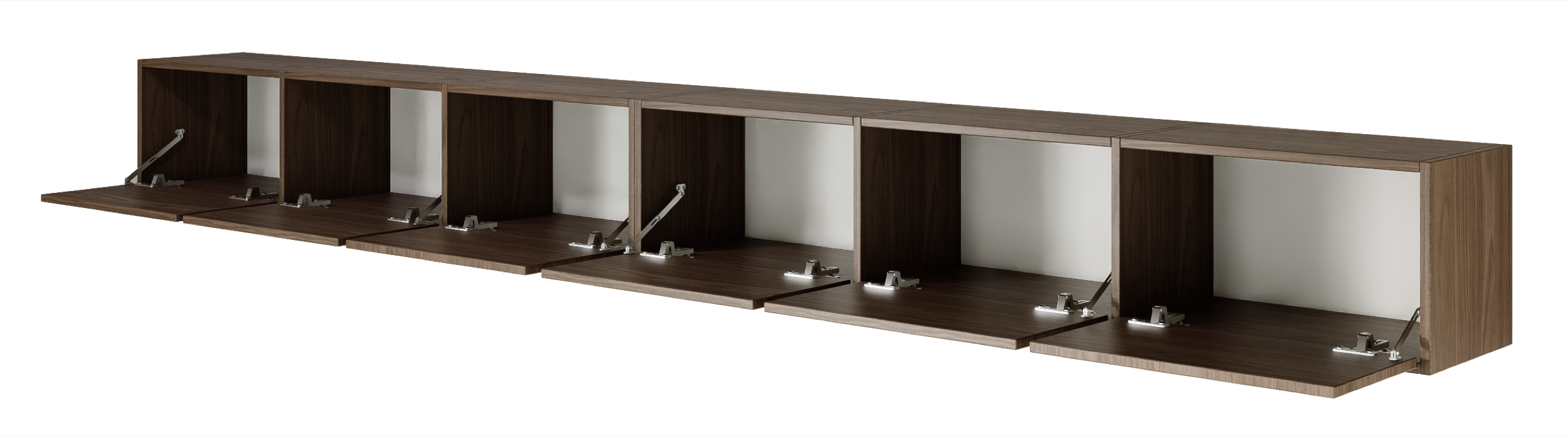 selsey-framme-h-ngender-tv-schrank-300-cm-mit-6-klappen-wisconsin-nussbaum image 5