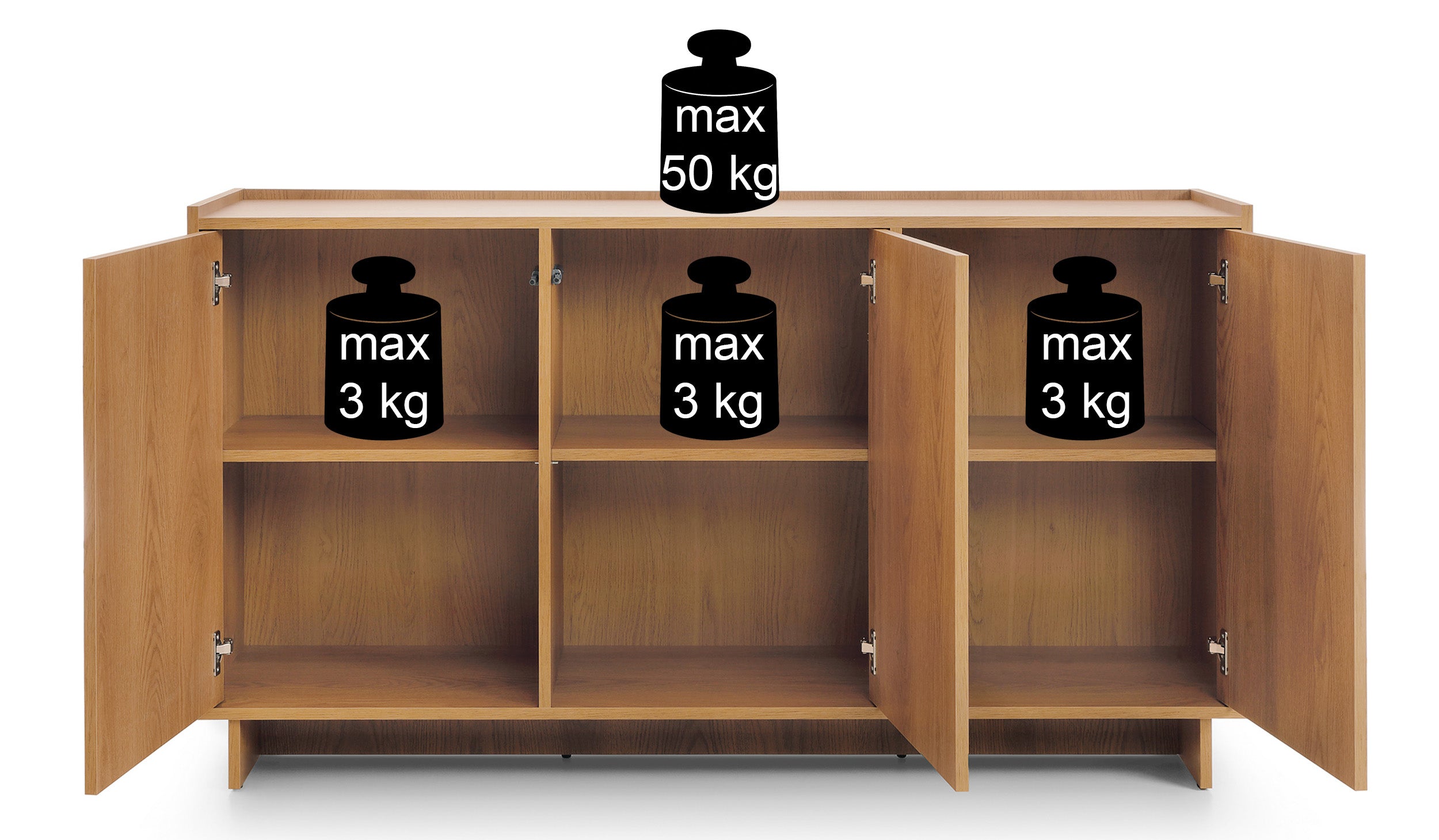 selsey-yasumi-dreht-renschrank-147-cm-karamelleiche-grifflos image 7
