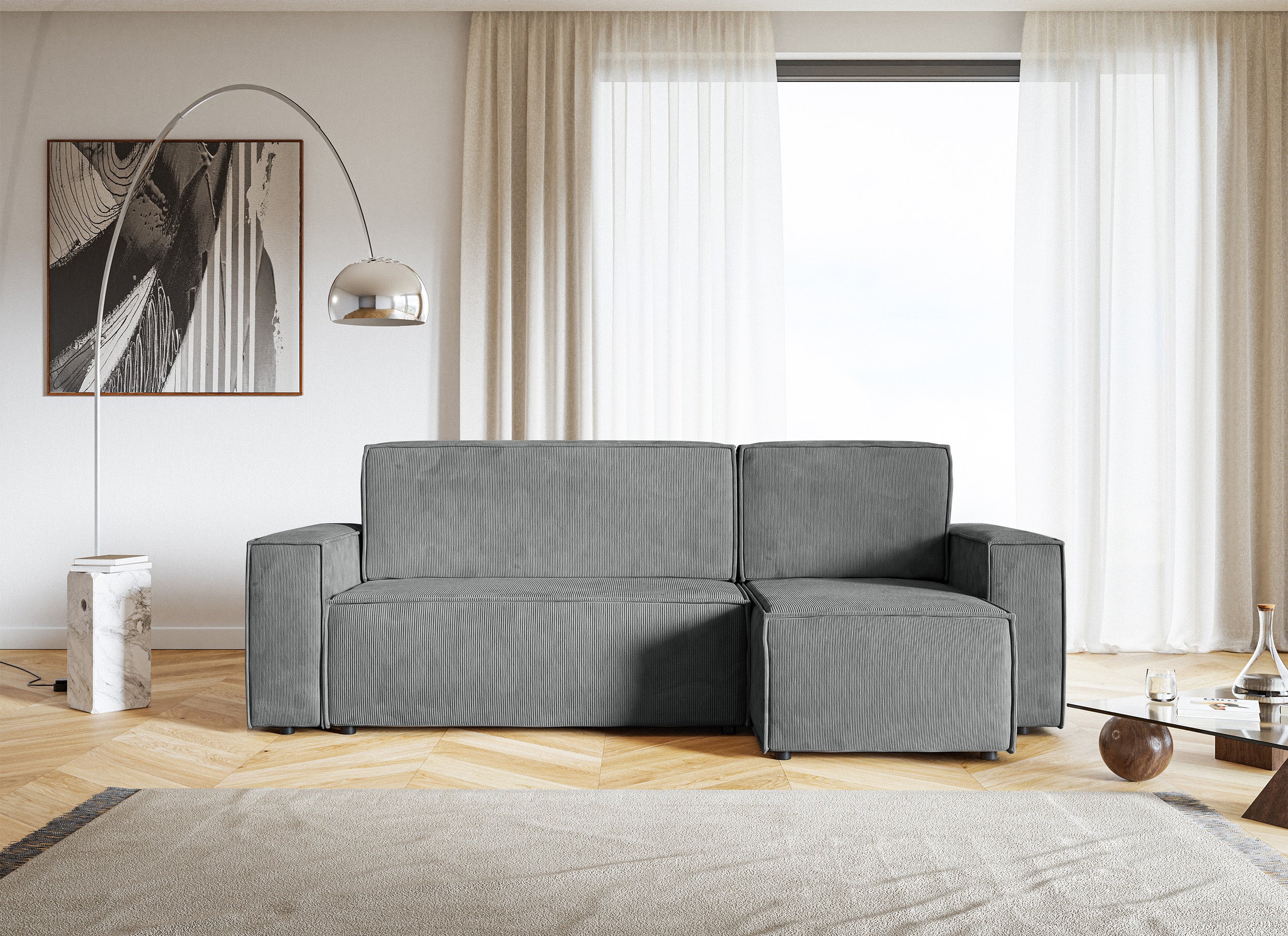 selsey-copertino-ecksofa-l-f-rmig-mit-schlaffunktion-und-stauraum-grauer-cord-un image 2