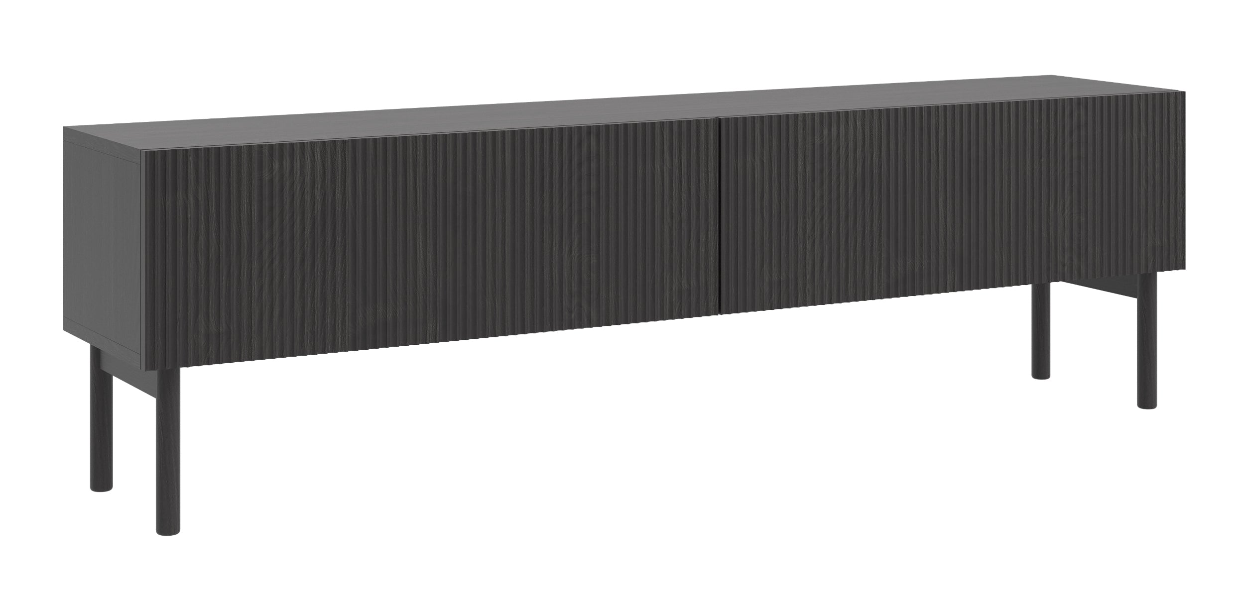 selsey-nolie-tv-schrank-175-cm-stehend-portland-esche-schwarz-japandi image 1
