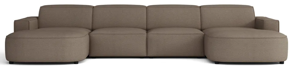 selsey-sallmo-modulares-ecksofa-u-f-rmig-hellbraun-hydrophobes-chenille image 1
