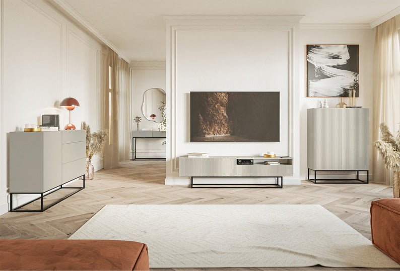 selsey-veldio-schminktisch-110-cm-grau-beige-mit-2-schubladen image 3