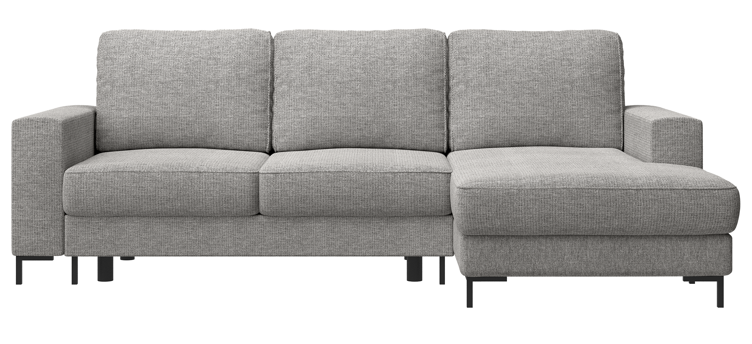 selsey-mokpeo-ecksofa-mit-schlaffunktion-rechts-chenille-grau image 4