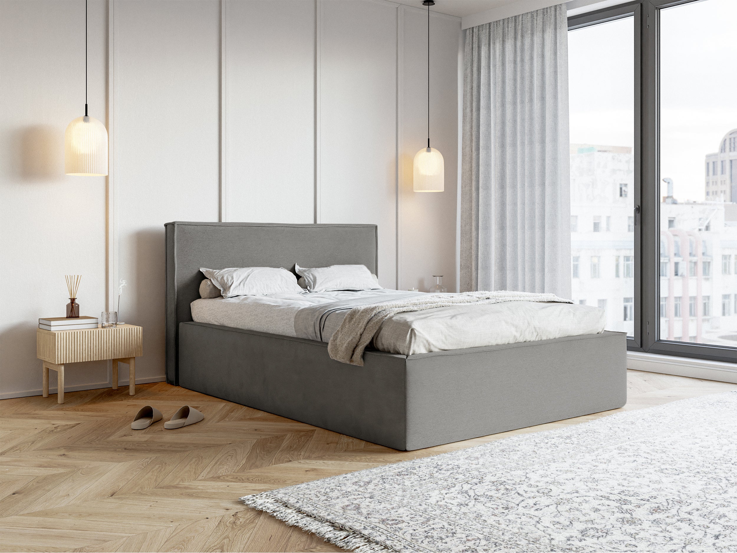 selsey-lucera-polsterbett-180x200-cm-mit-stauraum-grauer-samt image 3