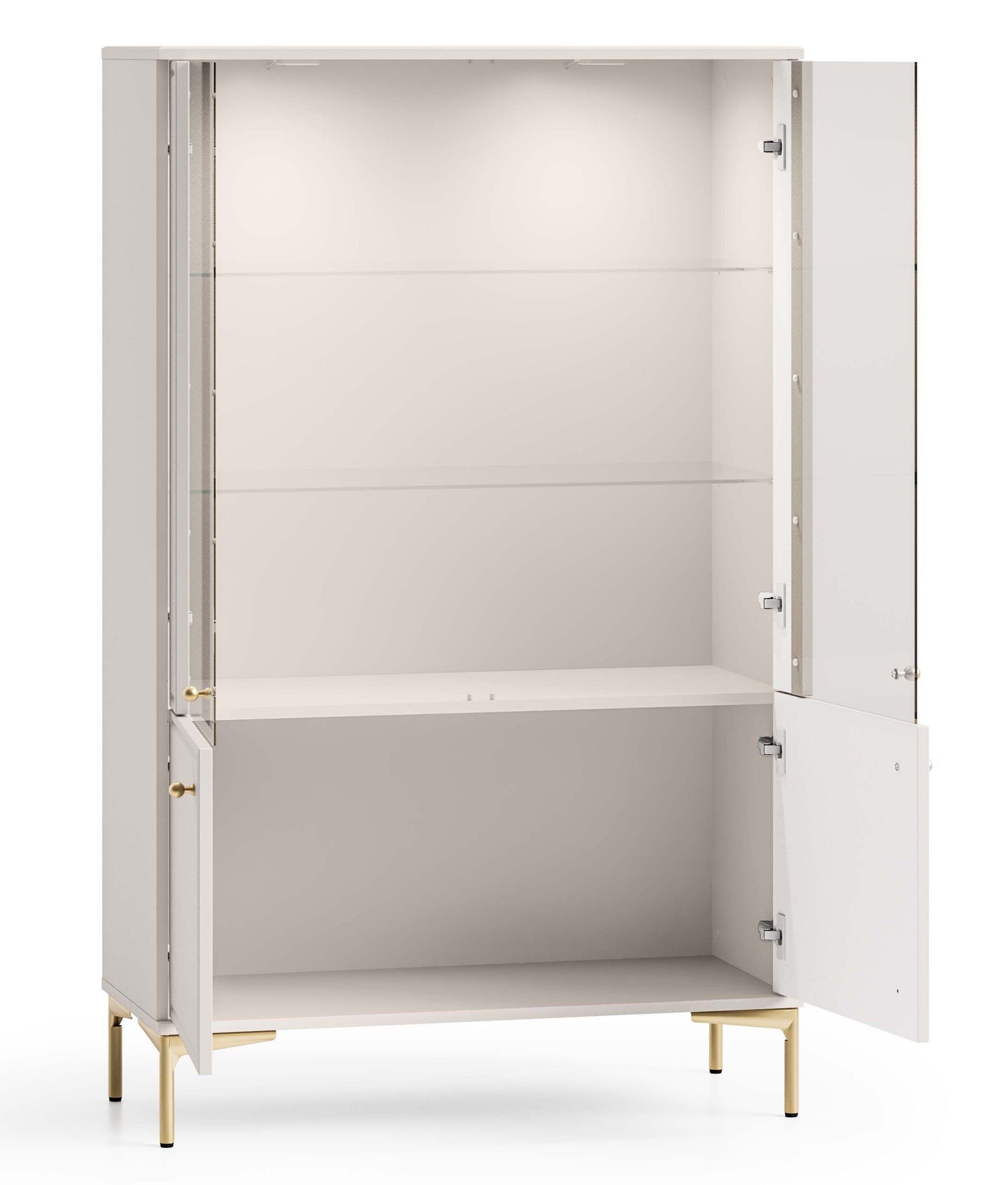 selsey-sandro-vitrine-92-cm-viert-rig-mit-beleuchtung-kaschmir image 3