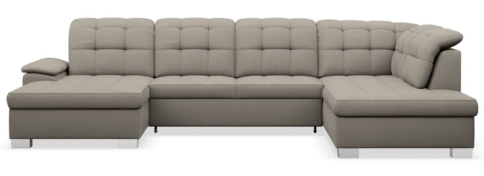 selsey-jamaal-ecksofa-u-f-rmig-links-mit-schlaffunktion-und-stauraum-grau-beige image 1