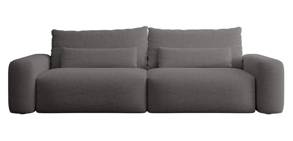selsey-carnos-dreisitziges-ausklappbares-sofa-dunkelgrau-chenille-hydrophob image 1