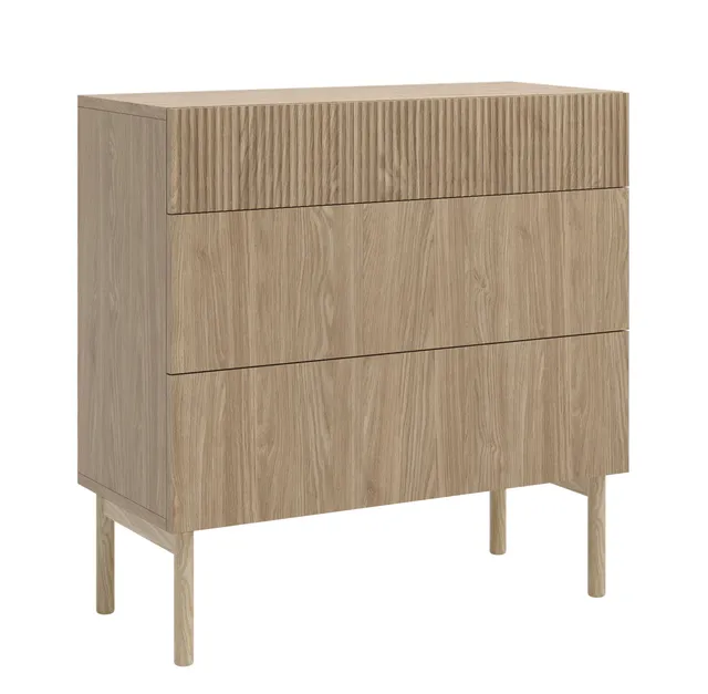 selsey-nolie-kommode-mit-3-schubladen-90-cm-ge-lte-eiche image 1